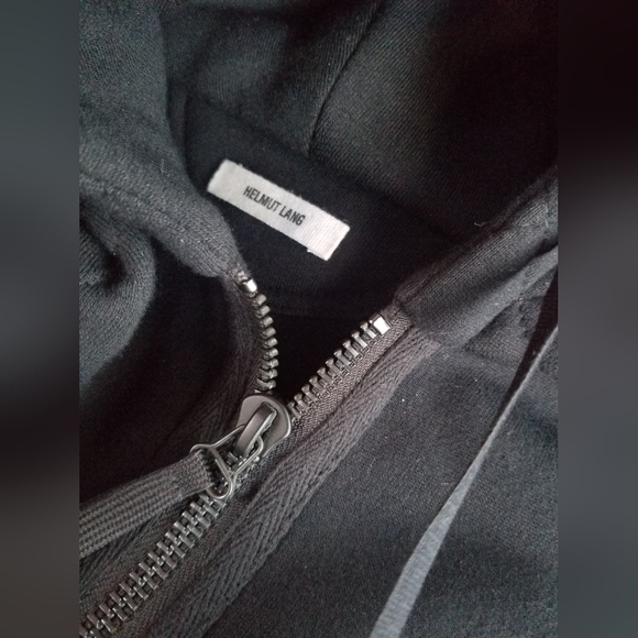 HELMUT LANG "Space Fleece" Hoodie Jacket SMALL - Picture 5 of 12